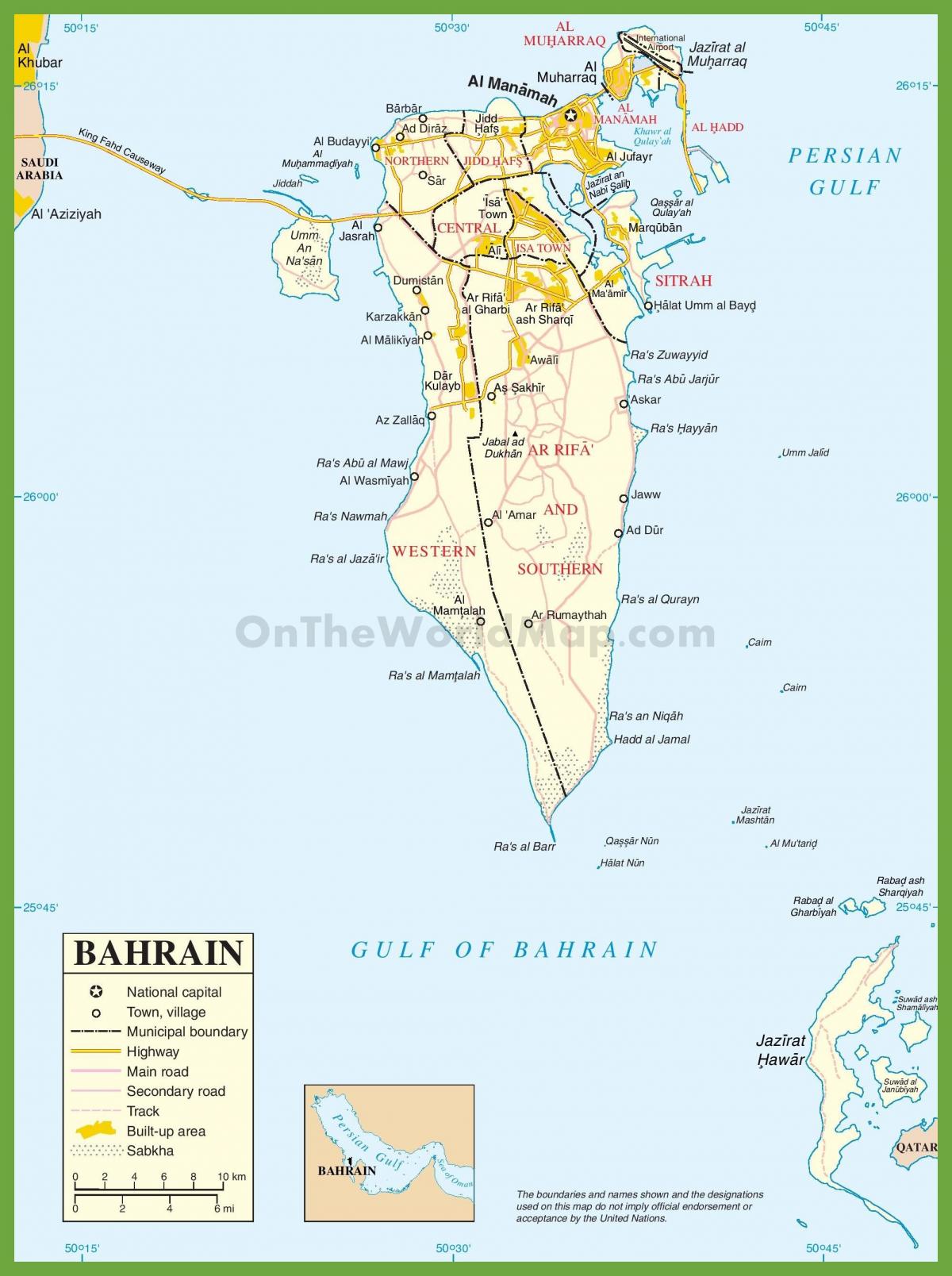 Bahreyn şehirleri göster