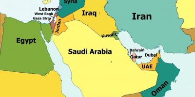 Bahreyn harita konumu
