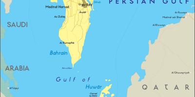 Bahreyn çevrimdışı haritası 